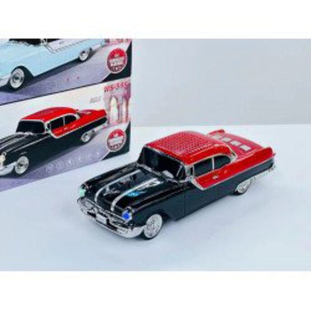 1958 Inspired Vintage Car Design Bluetooth Speaker with LED Lights Portable Audi